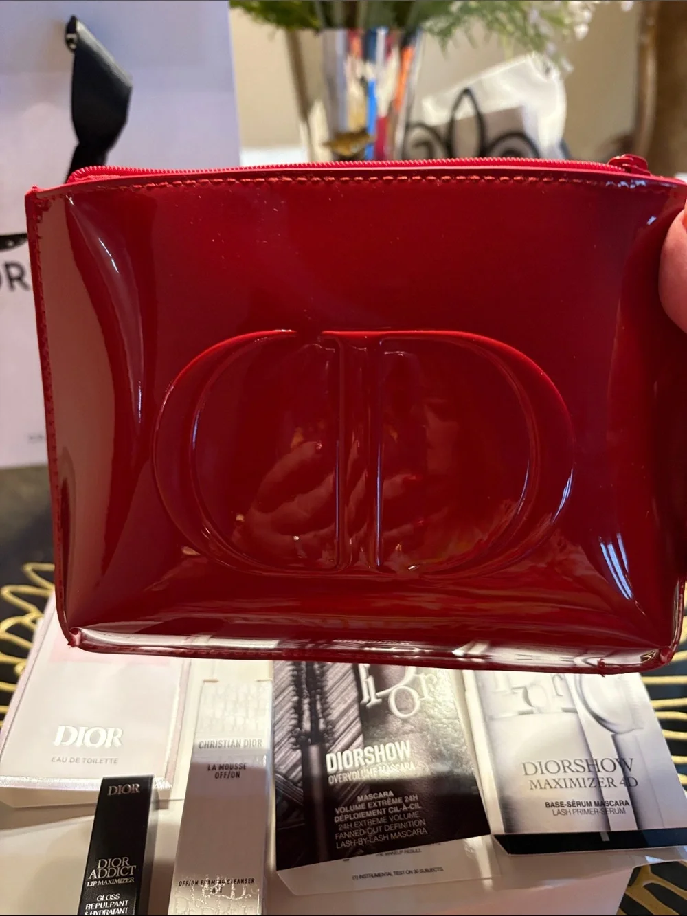 Dior Skincare & Makeup Collection in Pink, Black and Red